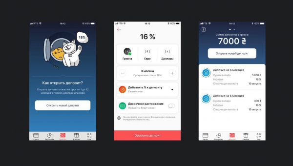 Изменения раздела «Депозиты» в приложении Mоnobank 